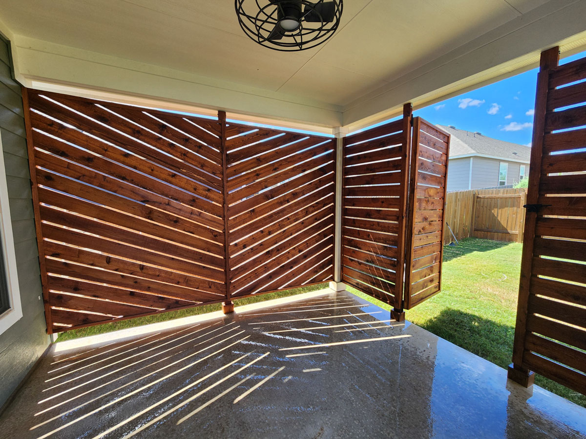 backyard pergola